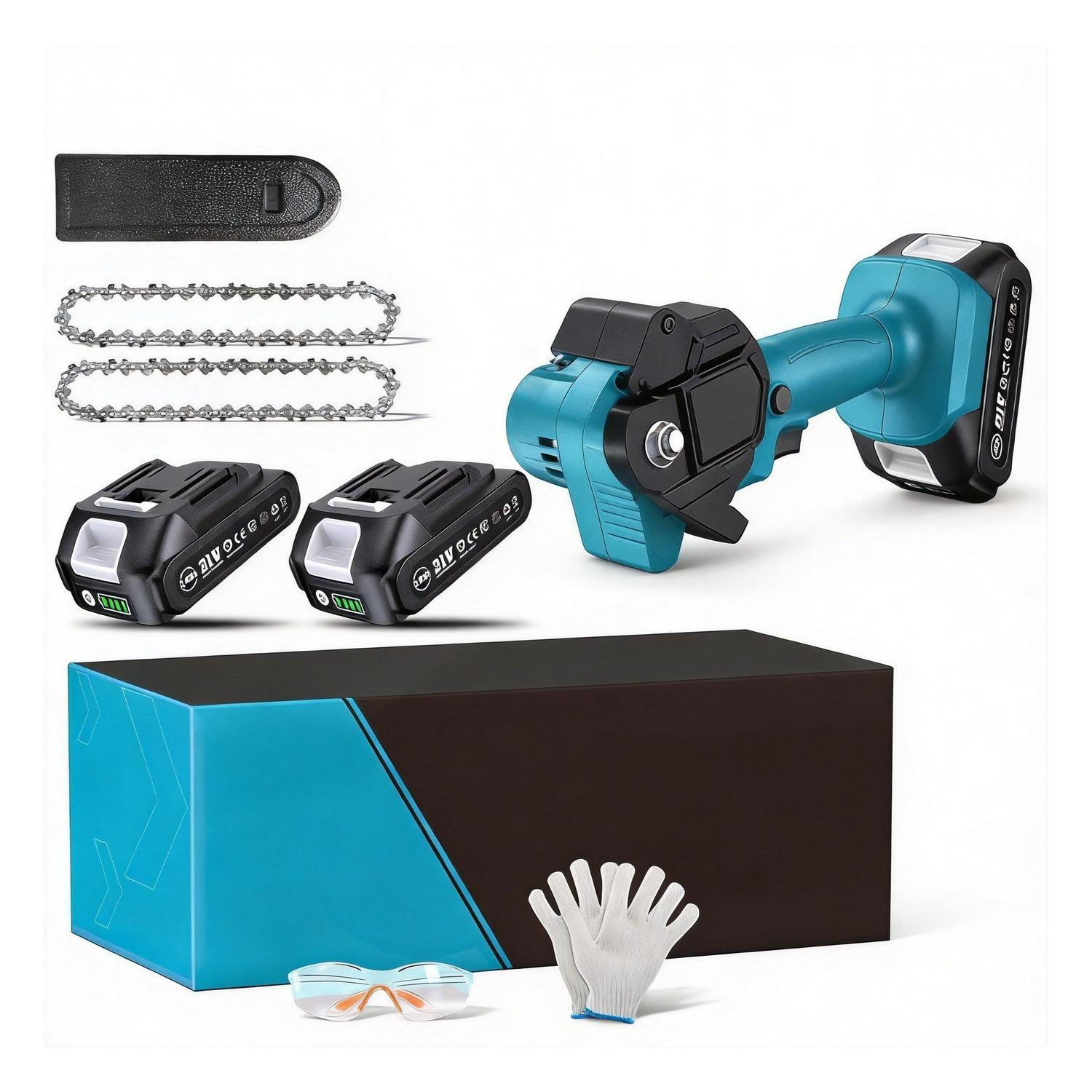 Cordless mini chainsaw kit