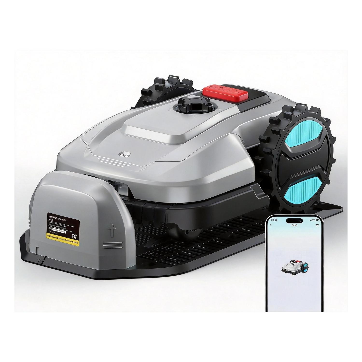 Smart robotic mower